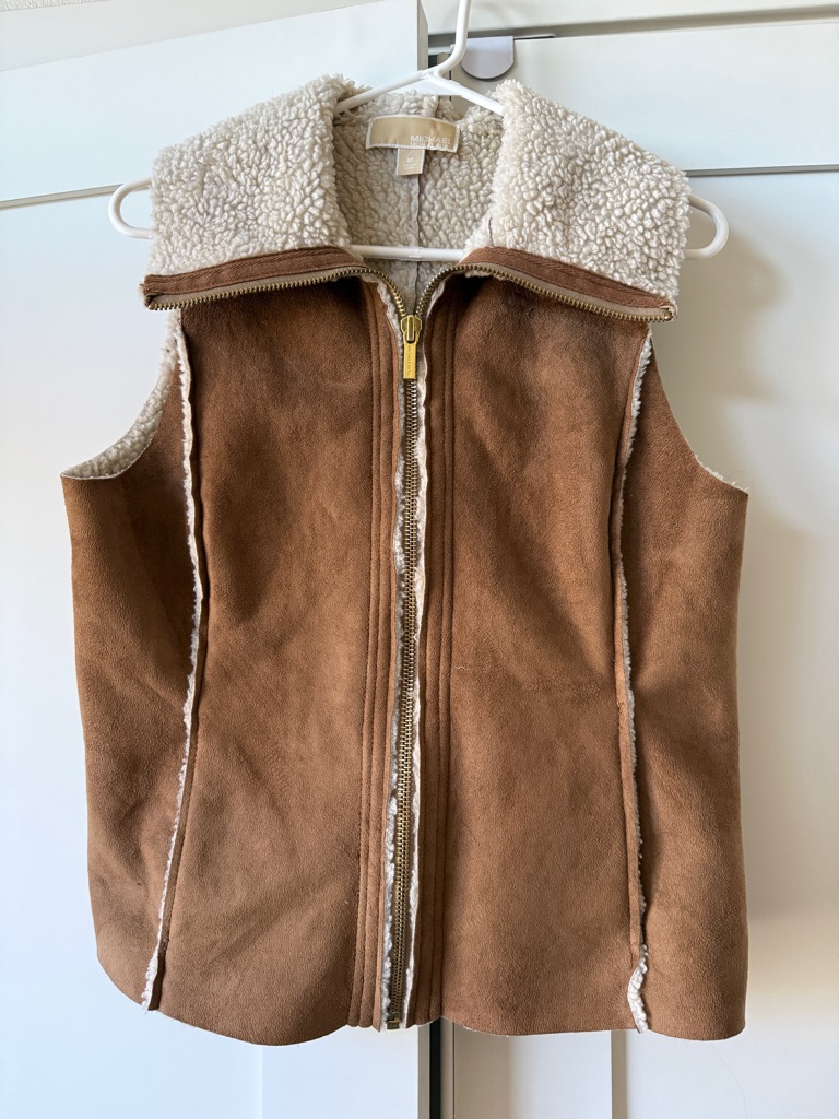 Michael Kors M Sherpa-Lined Vest